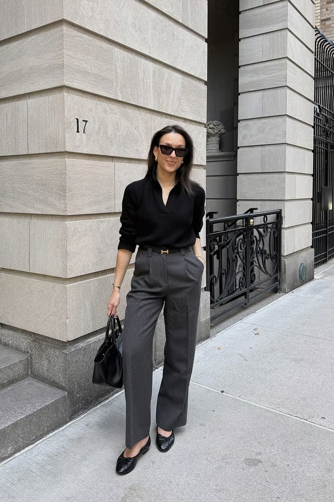 Black Shirt Grey Trousers The Perfect Grey Dress Pants Black Dress Shirt Look