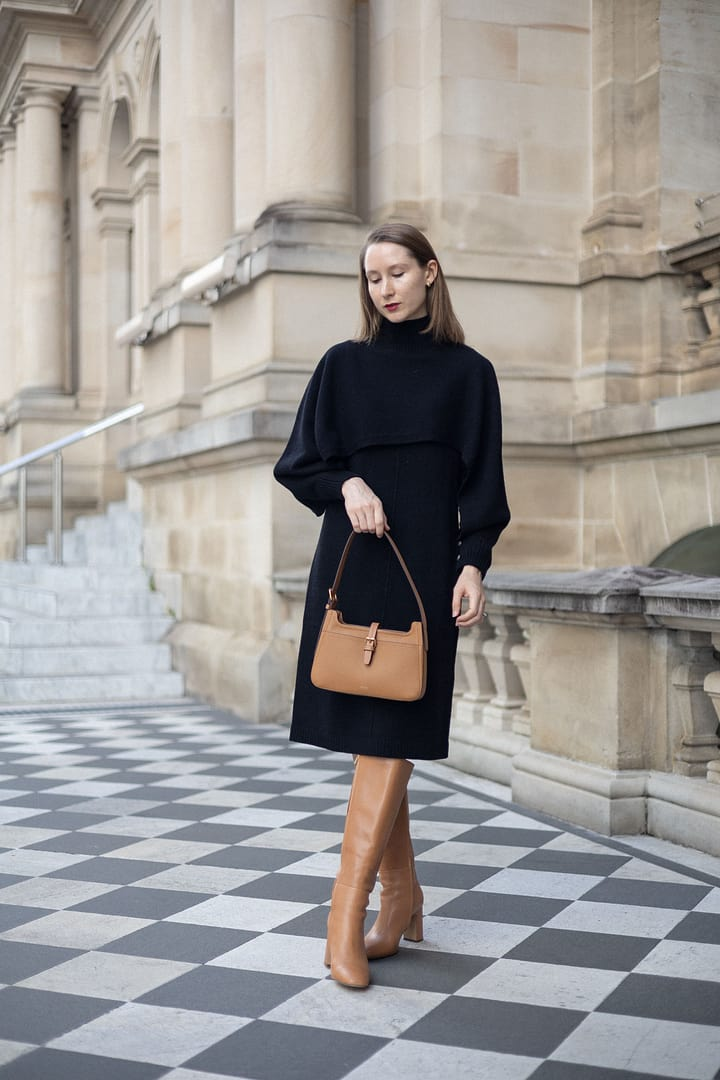 How to Style A Long Black Dress? GOELIA How to Style A Long Black Dress? GOELIA