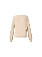 [Preview] 100% Cashmere Beaded Sequins Women Sweater GOELIA