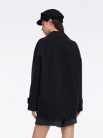 Wool Yak Blend Double-Faced Unisex Coat GOELIA