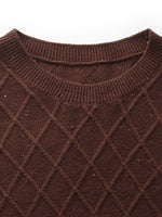 Wool Blend Sequins Women Sweater GOELIA