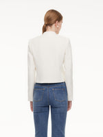 Stand Collar Single-Breasted Women Jacket GOELIA