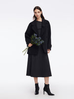 Wool Yak Blend Double-Faced Unisex Coat GOELIA