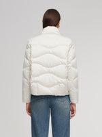 Windproof Magnetic Snap Goose Down Jacket GOELIA