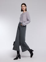 [Preview] Cashmere Wool Blend Women Ankle-Length Pants GOELIA