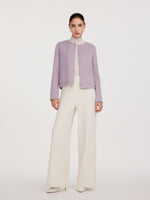 100% Wool Double-Faced Women Cropped Jacket GOELIA