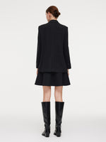Knit Blazer And Sleeveless Mini Dress Two-Piece Set GOELIA