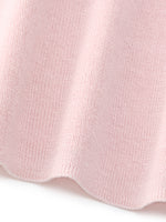 Tencel Mulberry Silk Cowl Neck Women Cap Sleeve Knit Top GOELIA