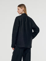 18 Momme Xiang Yun Silk Quilted Unisex Jacket GOELIA