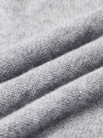 [Preview] Wool Blend Sequins Boat Neck Women Sweater GOELIA