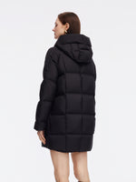 Windproof H-Line Hooded Goose Down Coat GOELIA