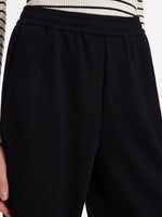 Knitted Straight Women Pants With Elastic Waistband GOELIA