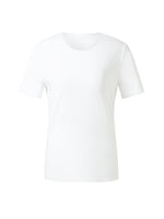 Two-pack (Black & White) Modal Round Neck Unisex T-Shirt GOELIA
