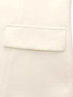 Acetate Blend Slim Fit Women Blazer GOELIA
