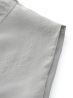 [Preview] Triacetate Blend Ribbon Neck Women Sleeveless Shirt GOELIA