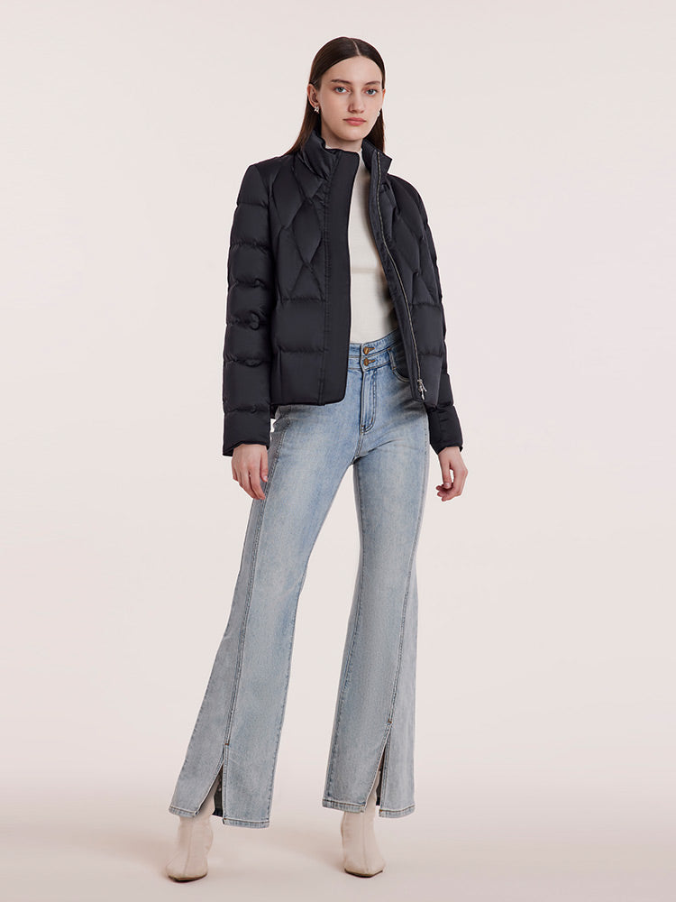 Stand Collar Goose Down Jacket GOELIA
