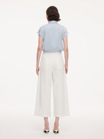 Denim Adjustable Waist Women Ankle-Length Jeans GOELIA