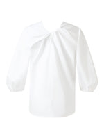 Twist 3/4 Sleeves Reversible Women Blouse GOELIA