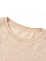 [Preview] 100% Cashmere Beaded Sequins Women Sweater GOELIA