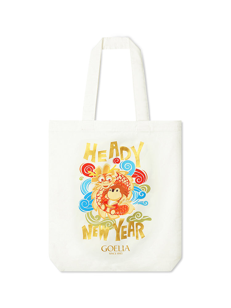 Cartoon Dragon Printed Tote Bag GOELIA