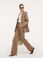 Washable Wool Cashmere Blend Women Blazer GOELIA