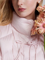 [Preview] Mandarin Collar Women Cropped Goose Down Jacket GOELIA