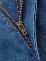 Rhinestone Denim A-Line Women Shorts GOELIA