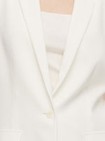Acetate Blend Slim Fit Women Blazer GOELIA