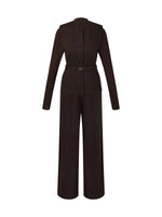 [Preview] Vest & Knit Top & Pants Three-Piece Set With Belt GOELIA