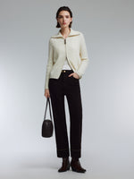 [Preview] Denim Fleece Lined Women Ankle Jeans GOELIA