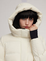 Thermal Tech Back Hooded Goose Down Coat GOELIA