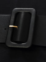 Knitted Women Maxi Vest Dress With Belt And Bottomed Spaghetti Strap Dress GOELIA