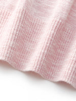 Stretchy Lapel Women Pullover Knit Top GOELIA