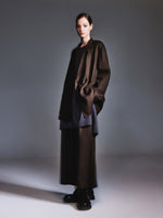 100% Linen Loose Fit H-Line Unisex Shop Coat GOELIA