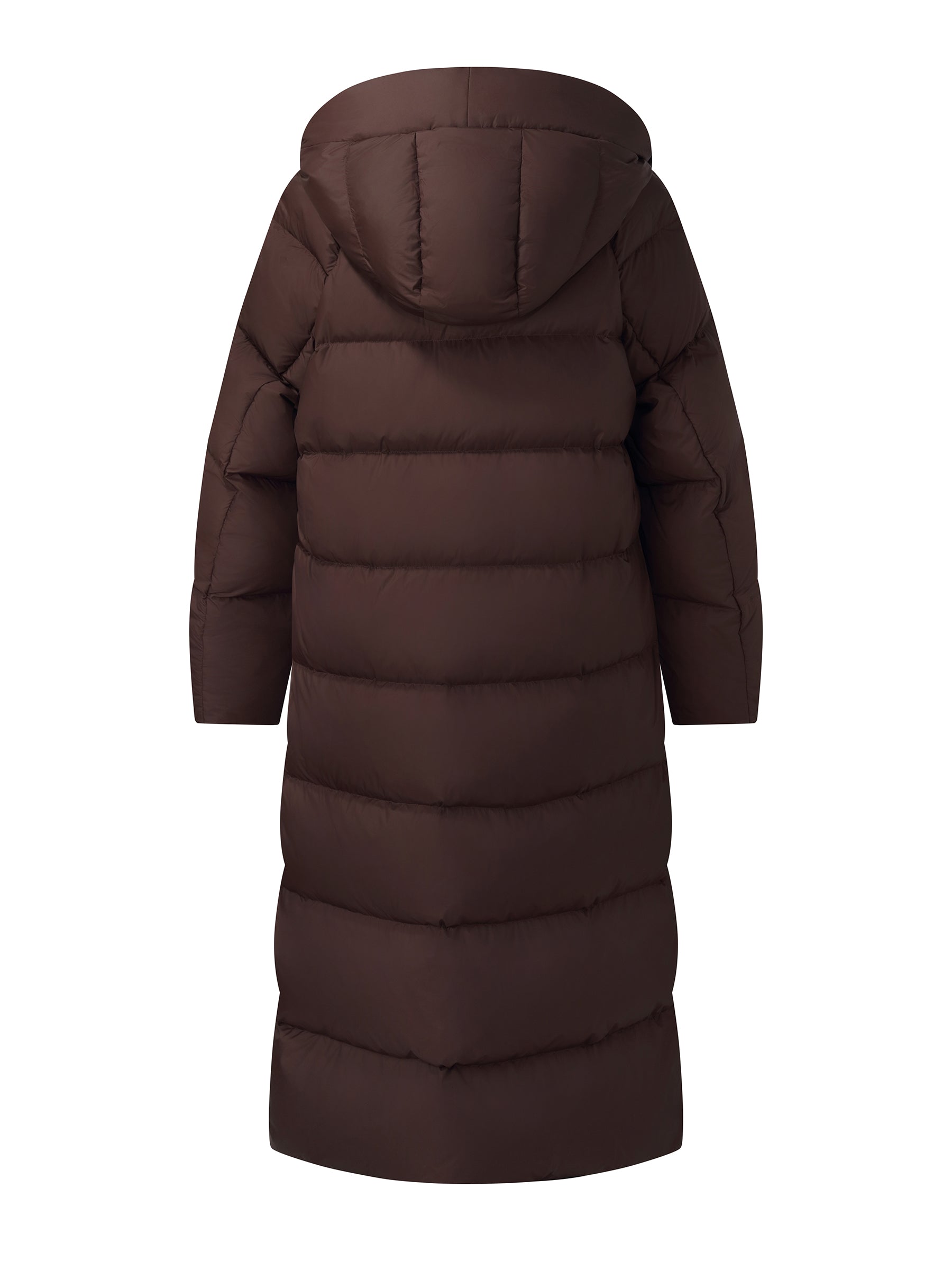 [Preview] Hooded Long Goose Down Puffer Coat GOELIA