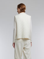[Preview] Wool Blend Women Zip-Up Vest GOELIA