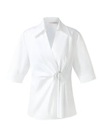 Cotton Women Wrap Shirt GOELIA