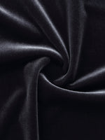 Velvet Straight Wide Leg Women Pants GOELIA