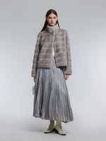[Preview] Sheared Faux Fur Women Coat GOELIA