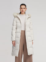 Gathered Waist Goose Down Garment GOELIA