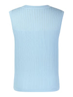 Lyocell Blend Rhinestone Women Knit Tank Top GOELIA