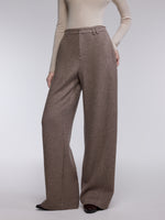 [Preview] Relaxed Straight Leg Women Knit Pants GOELIA