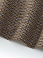 Plaid Square Neck Slim Fit Women Vest GOELIA