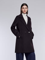 [Preview] Cashmere Wool Blend Double-Faced Women Coat GOELIA