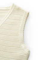 V-Neck Slim Fit Women Knit Vest GOELIA