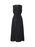 18 Momme Xiang Yun Silk Women Vest Midi Dress GOELIA