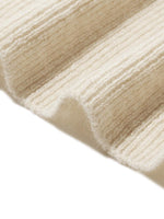 Beige Seamless Cashmere Lady Cardigan GOELIA