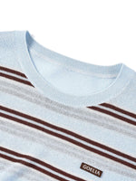 [Preview] Crew Neck Stripe Women T-Shirt GOELIA