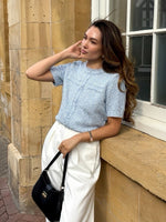 Frayed Edge Women Knit Top GOELIA