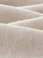 100% Linen Women Straight Leg Pants With Belt GOELIA